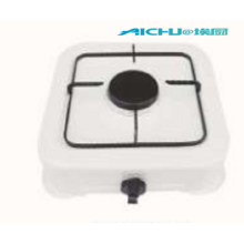 White Color Painting Single Burner Gas Stove